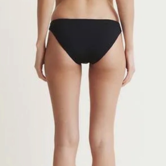 Skin Reversible Black & Taupe The Selby Bikini Bottom - Picture 5 of 9